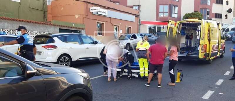 Momento de la asistencia a la afectada/TA.